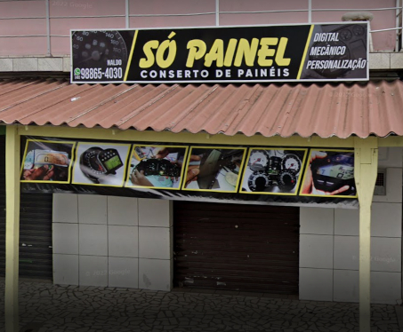 Frente da loja Só painel em Palhoça - SC